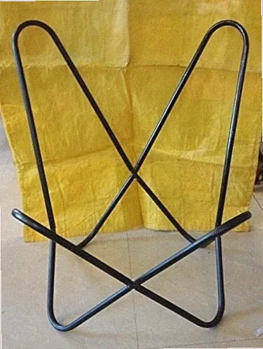 Butterfly Chair Folding Iron Frame-Relax Sleeper Seat Lounge Accent {Only Frame}