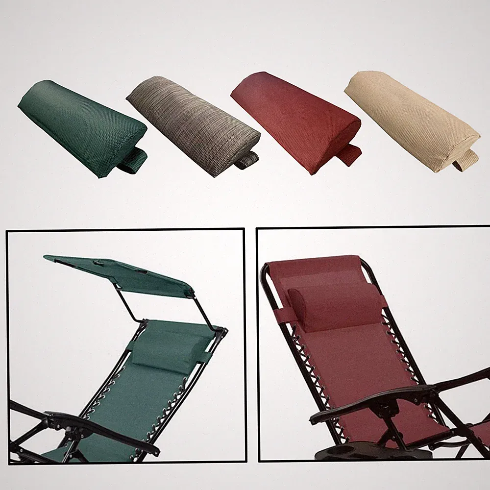Headrest Head Pillow for Lawn Lounge Folding Recliner Pillow