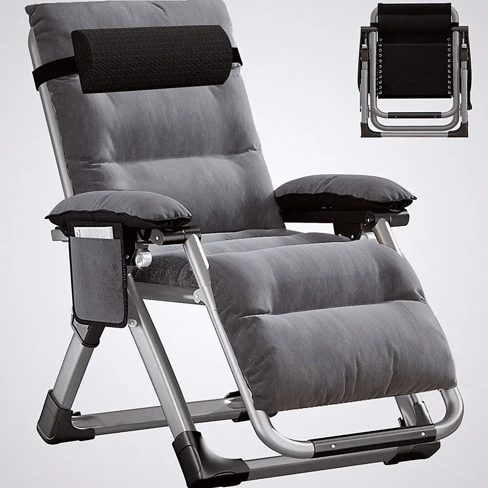 NAIZEA Zero Gravity Lounge Chair Recliner Folding Patio Lawn Chaise Reclining