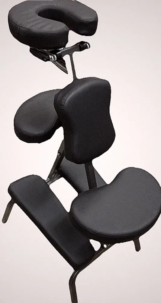 Professional Portable Massage Chair Travel Foldable Adjustable 44” X 19” X 18”